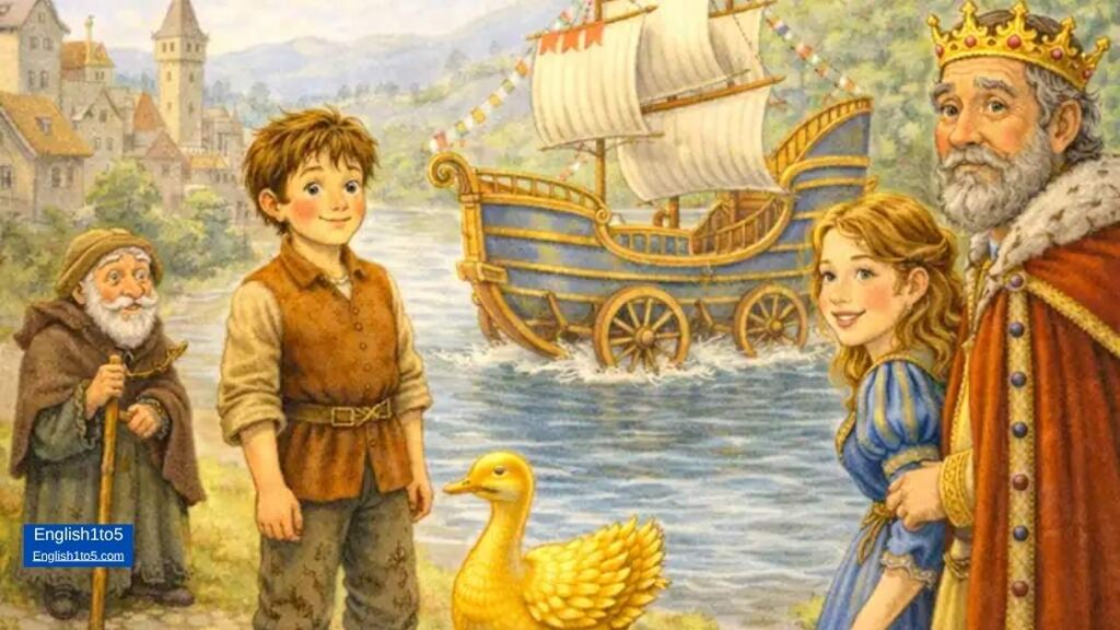The Golden Goose Fairy Tale