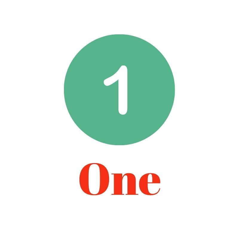 One